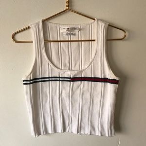 Vintage cropped Tommy Hilfiger Tank